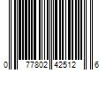 Barcode Image for UPC code 077802425126