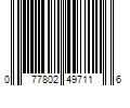 Barcode Image for UPC code 077802497116