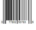 Barcode Image for UPC code 077802537836