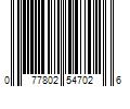 Barcode Image for UPC code 077802547026