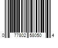 Barcode Image for UPC code 077802580504