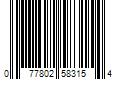 Barcode Image for UPC code 077802583154