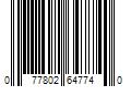 Barcode Image for UPC code 077802647740