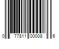 Barcode Image for UPC code 077811000086