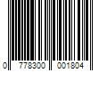 Barcode Image for UPC code 0778300001804