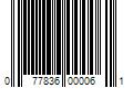 Barcode Image for UPC code 077836000061