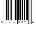 Barcode Image for UPC code 077840000026