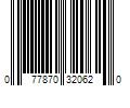 Barcode Image for UPC code 077870320620