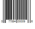 Barcode Image for UPC code 077894000096