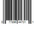 Barcode Image for UPC code 077896447011