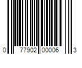 Barcode Image for UPC code 077902000063