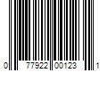 Barcode Image for UPC code 077922001231