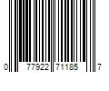 Barcode Image for UPC code 077922711857