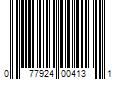 Barcode Image for UPC code 077924004131