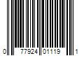 Barcode Image for UPC code 077924011191