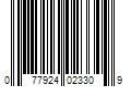 Barcode Image for UPC code 077924023309