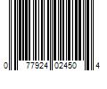 Barcode Image for UPC code 077924024504