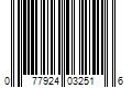 Barcode Image for UPC code 077924032516