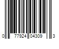 Barcode Image for UPC code 077924043093