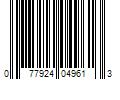 Barcode Image for UPC code 077924049613