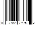 Barcode Image for UPC code 077924074752