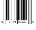 Barcode Image for UPC code 077924074769