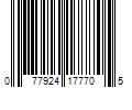 Barcode Image for UPC code 077924177705