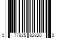 Barcode Image for UPC code 077925828200