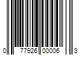 Barcode Image for UPC code 077926000063