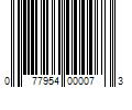 Barcode Image for UPC code 077954000073