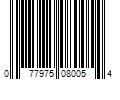 Barcode Image for UPC code 077975080054