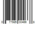 Barcode Image for UPC code 077985004668