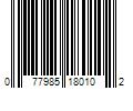 Barcode Image for UPC code 077985180102