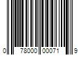 Barcode Image for UPC code 078000000719