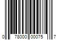 Barcode Image for UPC code 078000000757