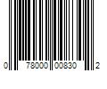 Barcode Image for UPC code 078000008302