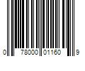 Barcode Image for UPC code 078000011609