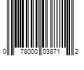 Barcode Image for UPC code 078000038712