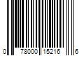 Barcode Image for UPC code 078000152166