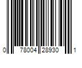 Barcode Image for UPC code 078004289301