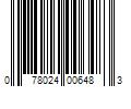 Barcode Image for UPC code 078024006483