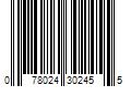 Barcode Image for UPC code 078024302455