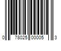 Barcode Image for UPC code 078025000053