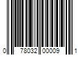 Barcode Image for UPC code 078032000091