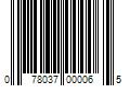 Barcode Image for UPC code 078037000065