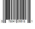 Barcode Image for UPC code 078041055181