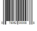 Barcode Image for UPC code 078052000088