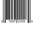 Barcode Image for UPC code 078057000069