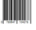 Barcode Image for UPC code 0780647104278