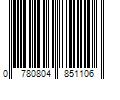 Barcode Image for UPC code 0780804851106